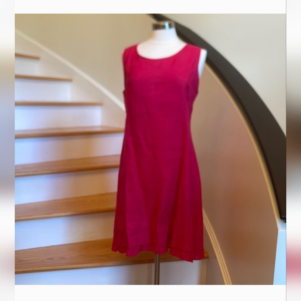 Allegra Masetti Firenzi Made in Italy Sleeveless Dress Sz L EUC - Picture 4 of 10